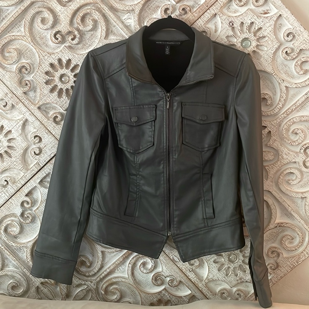 Charcoal Gray jacket from White House Black Market
